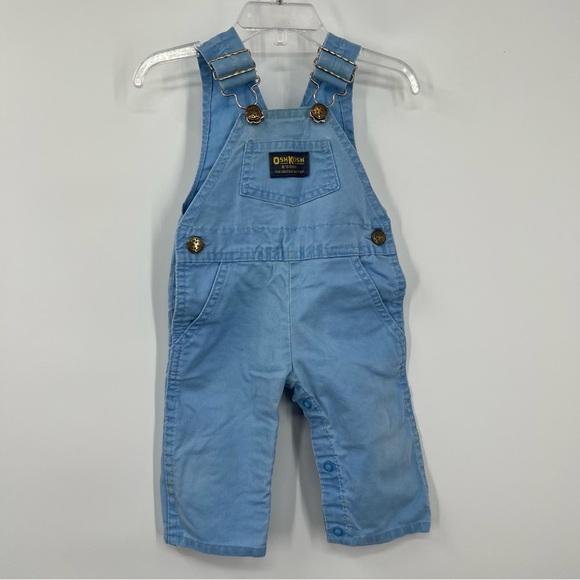 Vintage OshKosh B’Gosh Light Blue Bib Overalls - Picture 1 of 9